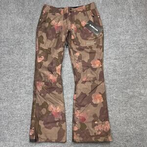Armada Lenox Insulated Ski Pants M Brown Rosewood Stretch Mid Rise Bootcut Leg